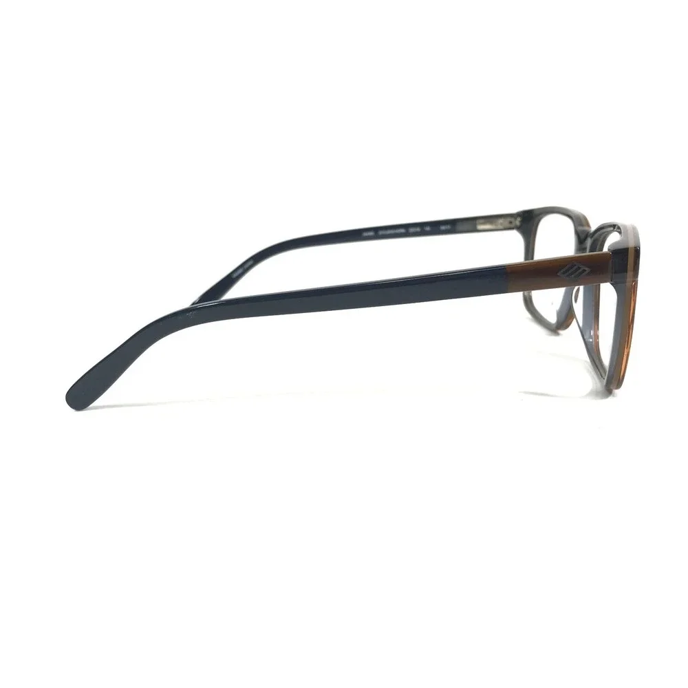 Joseph Abboud Eyeglasses Frames JA4065 210 JAVA HORN Brown Blue Square 53-18-140